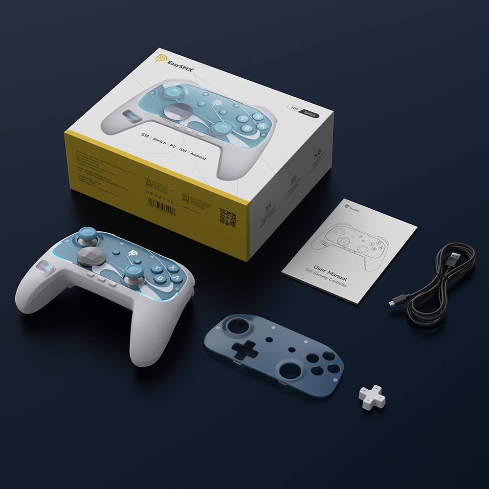 Anysun Gamepad One Button Wake Up, 6 Axis Gyroscope, NFC, TMR Anti