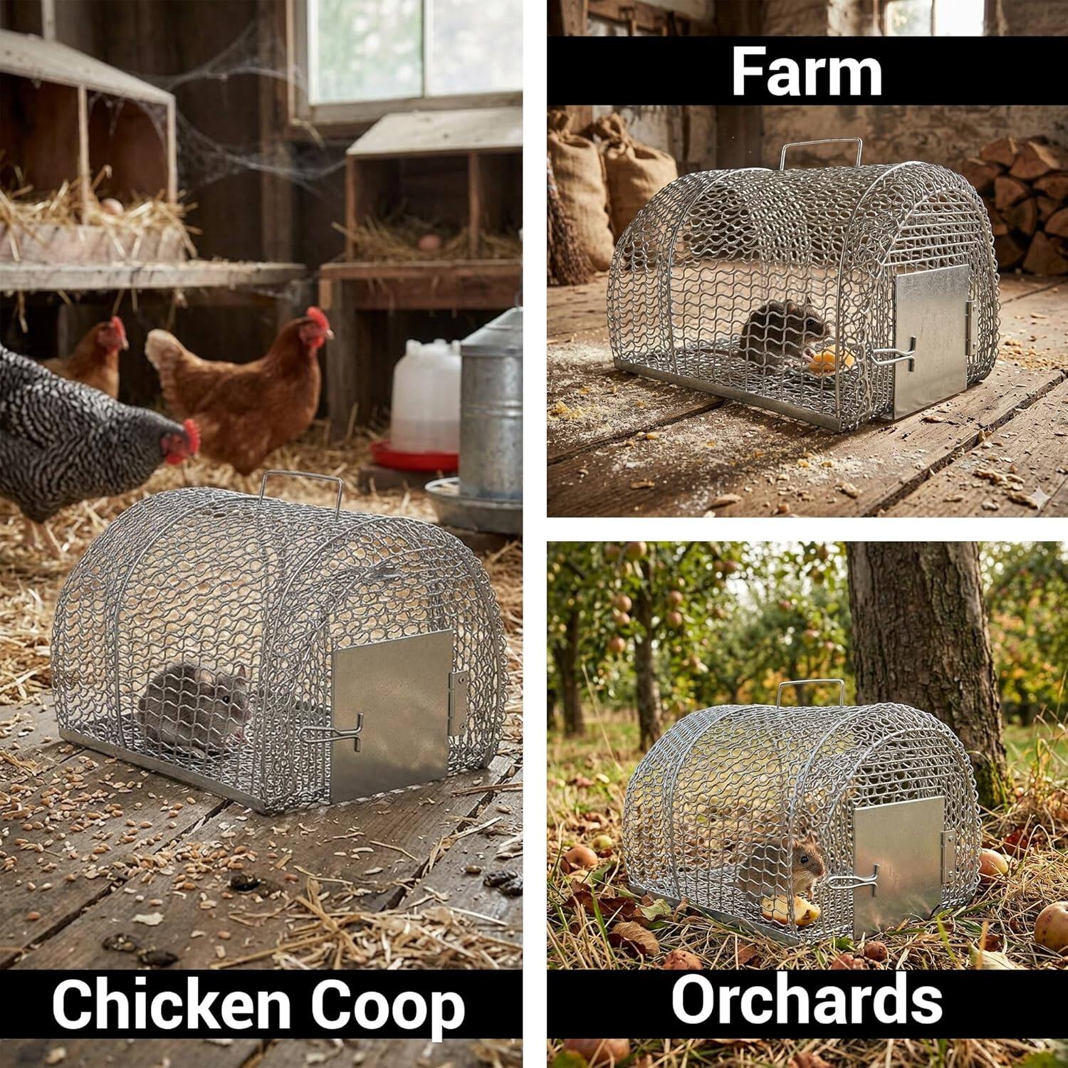 Farm  
Chicken Coop  
Orchards