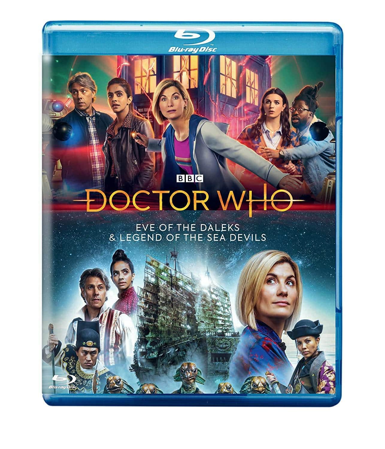 Doctor Who: Eve of the Daleks & Legend of the Sea Devils [Blu-ray] price history on PriceWatchPro