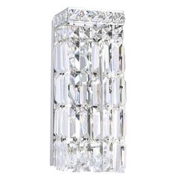 CWI Lighting - Colosseum 2 Light Bathroom Sconce With Finish - Chrome