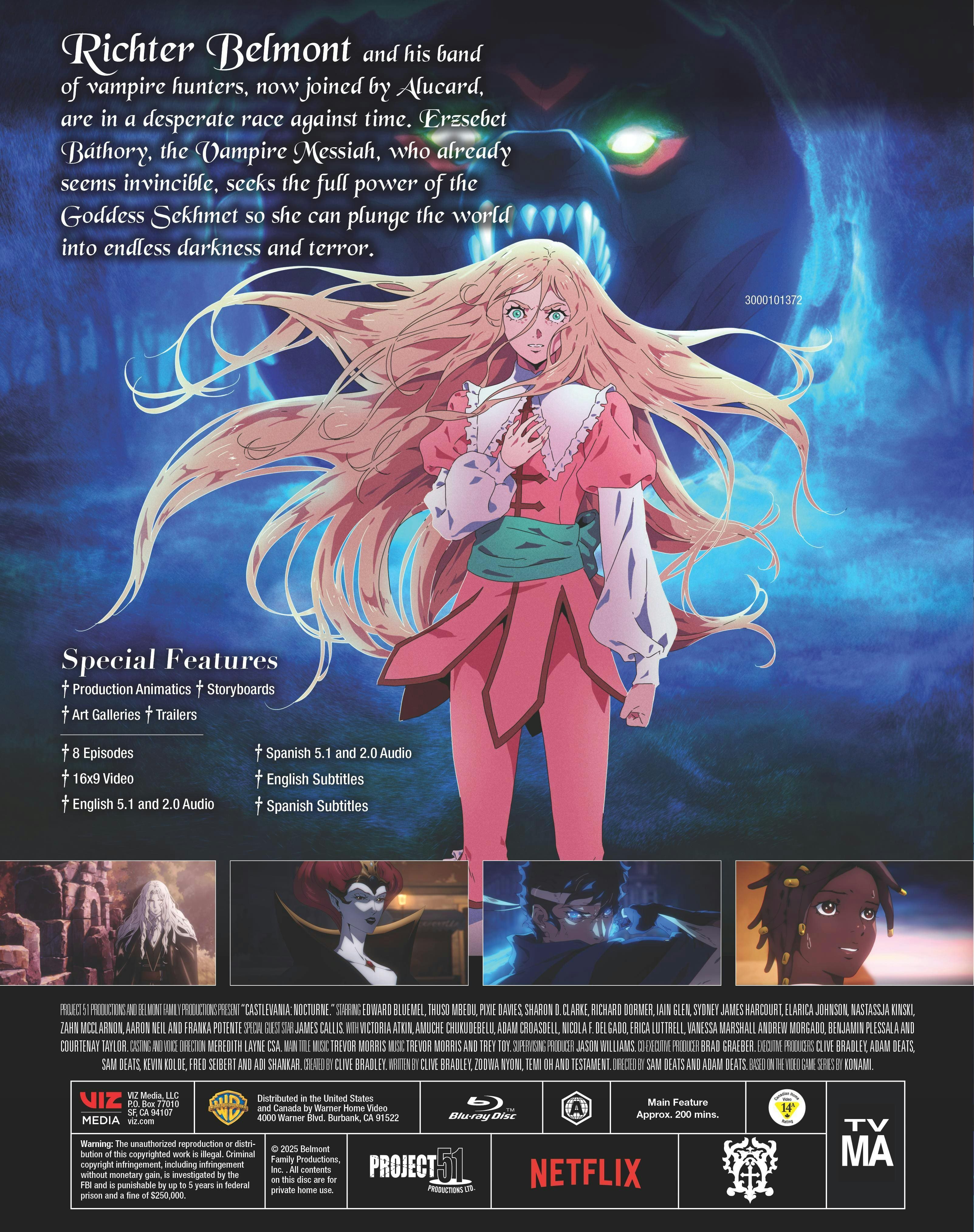 Castlevania Nocturne: Season 2 BLU RAY [Standard] - Best Buy