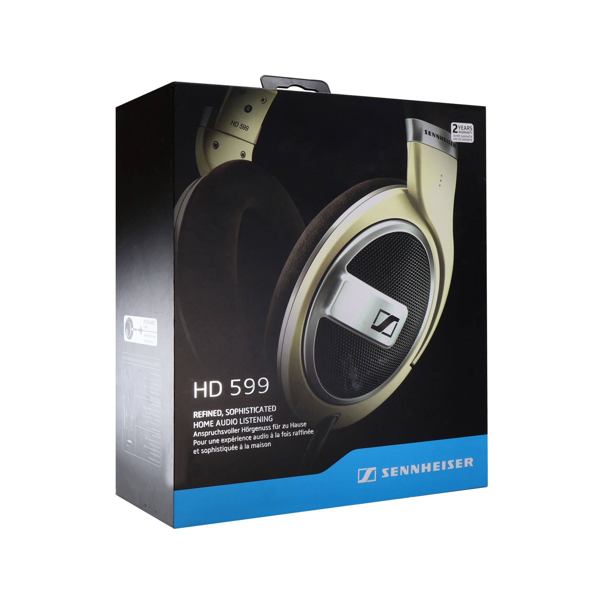 HD 599 2 YEARS | Sennheiser HD 599 Refined, Sophisticated Home Audio Listening - Haus Anspruchsvoller Hörerlebnis für raffiniert audio a a Pour une expérience à la maison et sophistiquée à la maison
