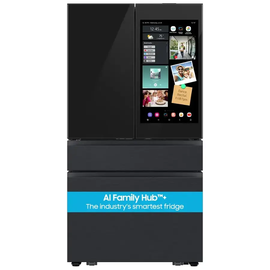 "The industry's smartest fridge - Al Family Hub+ - 12:45 - 75 - kg - Dance Recital Fri@7pm - 1 - C."