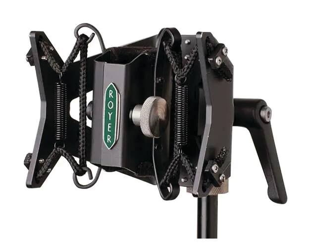 Front. Royer Labs - Sling-Shock Vibration-Free Microphone Isolation Shockmount for Ribbon Mics.