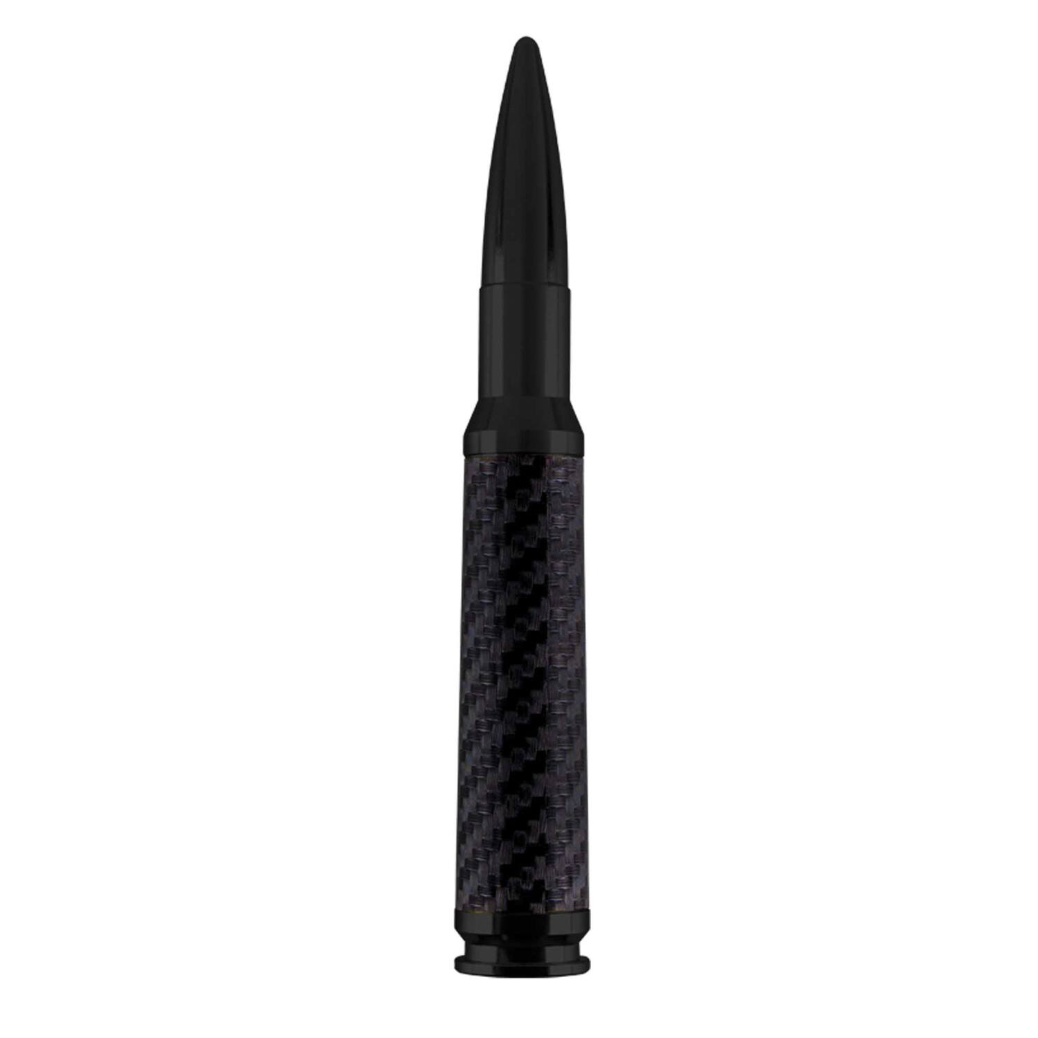 Angle. AMMOTENNA - Ammotenna 50cfb 5.5-in. Billet Aluminum With Carbon Fiber Wrap 0.50 Cal Replica Antenna Mast (black) - black.