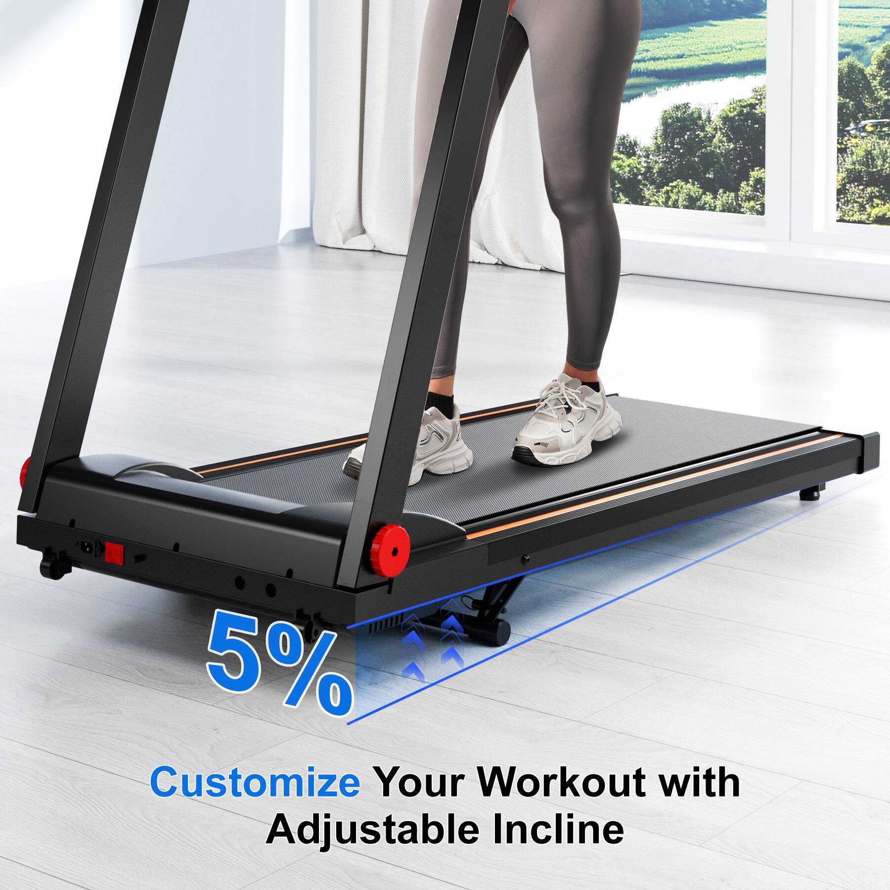 5% Customize Your Workout with Adjustable Incline