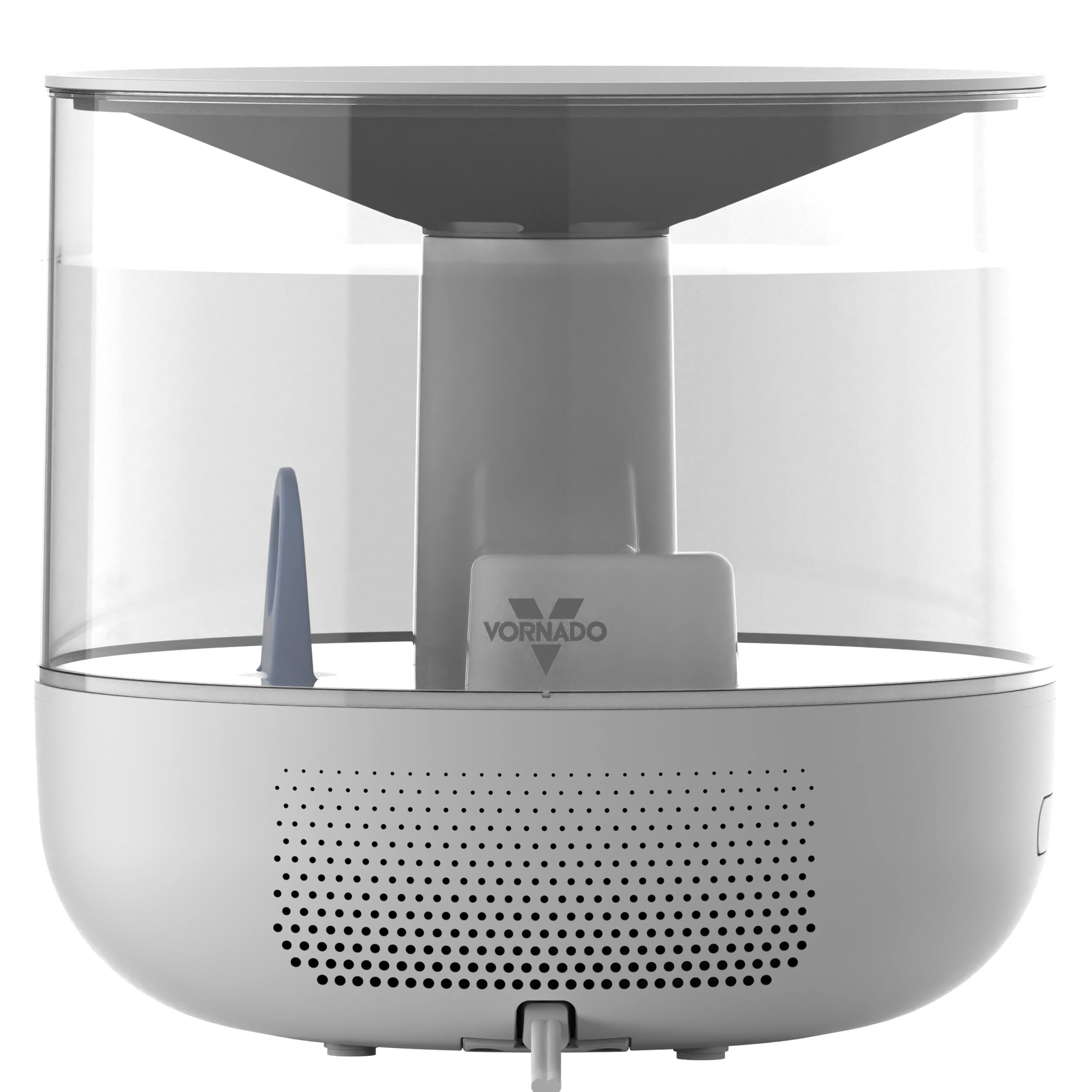 Alt View 2. Vornado - Vornado MISTIC 4 Ultrasonic Humidifier, Top-Fill, Aromatherapy, Ambient Lighting, 400 Sq Ft Coverage, 1 Gallon Tank - White.