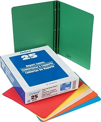 Oxford - Embossed Report Covers, Letter Size Colors, 25/Box - Assorted price history on PriceWatchPro