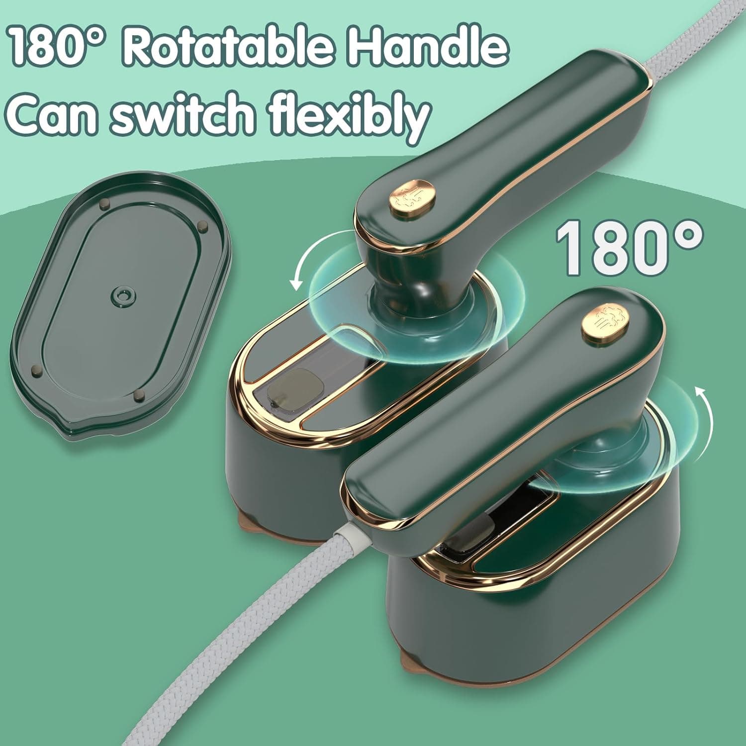 180° Rotatable Handle  
Can switch flexibly
