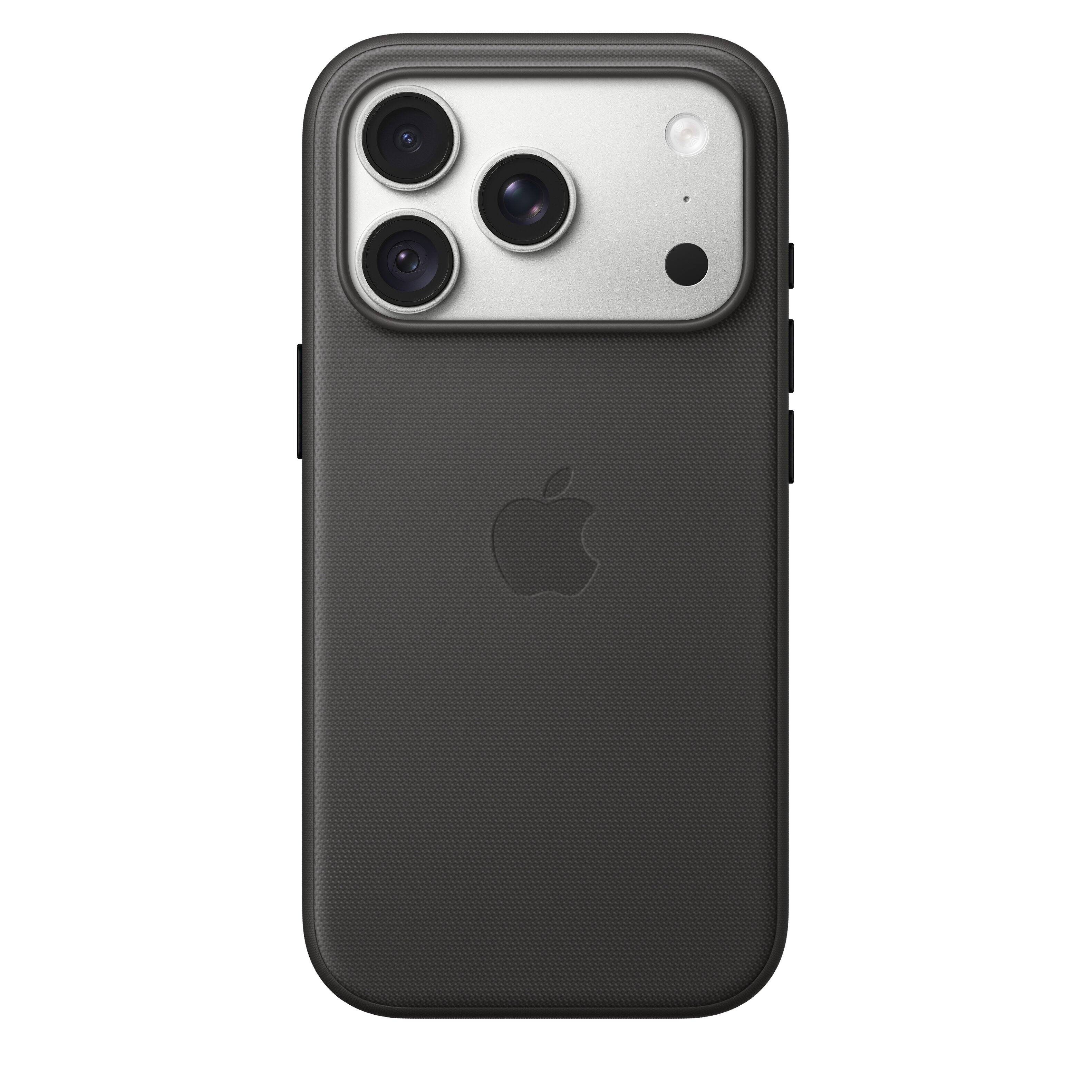 Alt View 3. Apple - iPhone 18 Pro TechWoven Case with MagSafe - Black.