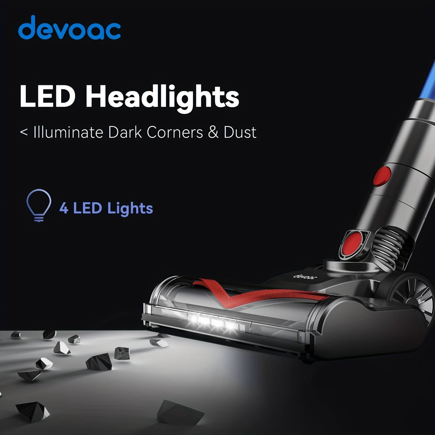 devaoc

LED Headlights

Illuminate Dark Corners & Dust

4 LED Lights