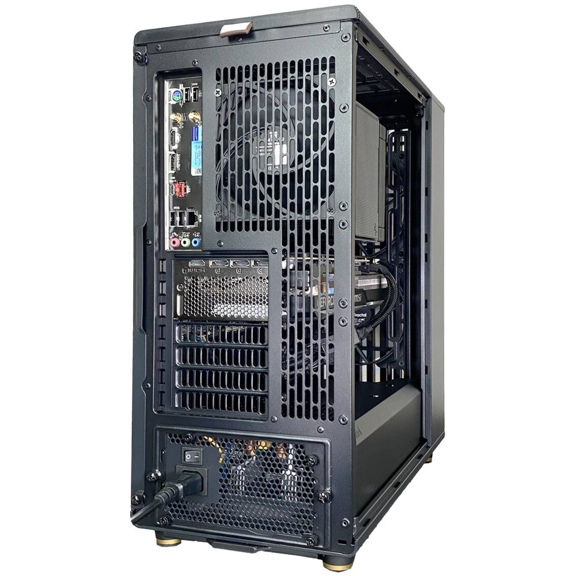 The text on the image reads "J JOF 4 RORN I -ngo". However, it is not clear what this text represents or its relevance to the image. The image features a computer tower with a fan on the front, which is likely a part of a computer system.