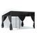 Alt View 6. Famapy - Extra Large Outdoor Gazebo with Steel Roof and Aluminum Frame, Curtains & Netting for Patio, Deck, Garden.