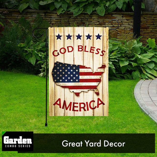 GOD BLESS AMERICA  
Garden COMBO SERIES  
Great Yard Decor