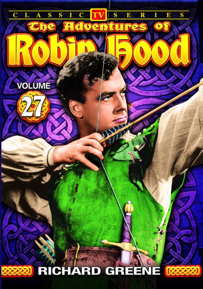 Front. Adventures of Robin Hood - Volume 27 - DVD.