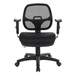 Office Star Products - Ergonomic Task Chair with ProGrid® Back - Coal