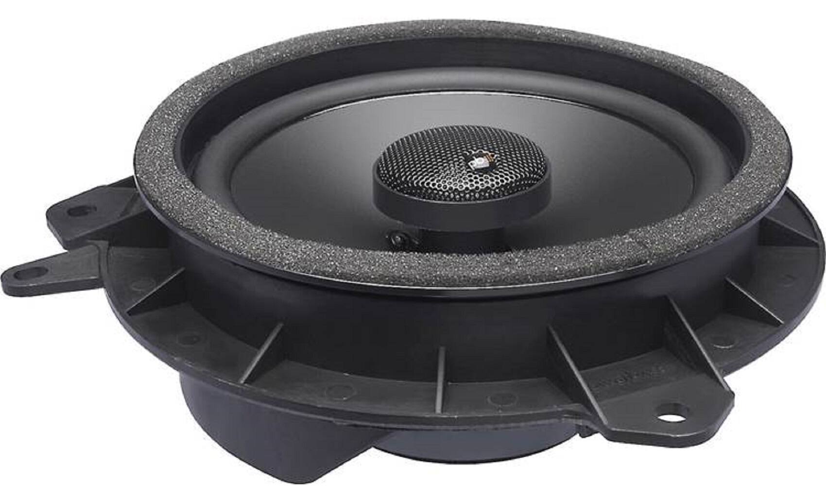 Alt View 14. Powerbass - OE Series 6.5in. 2-Way Coaxial OEM Replacement Speaker with Injection Molded PP Cone - black.