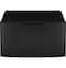 GE - 16” Laundry Pedestal with Storage Drawer for Select Washers and Dryers - Carbon Graphite