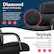Diamond Quilt Stitching: The elegant diamond quilt stitching along the back and seat cushions offers a tasteful blend of fashion and comfort upholstery.
Stylish Graphite Chrome Finish: Accented with quality graphite chrome, the chair offers a combination of style and practicality.