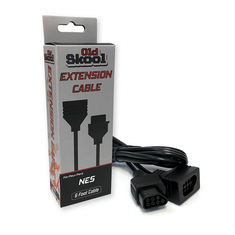 Old Skool Extension Cable For/Pour/Para NES 6 Foot Cable