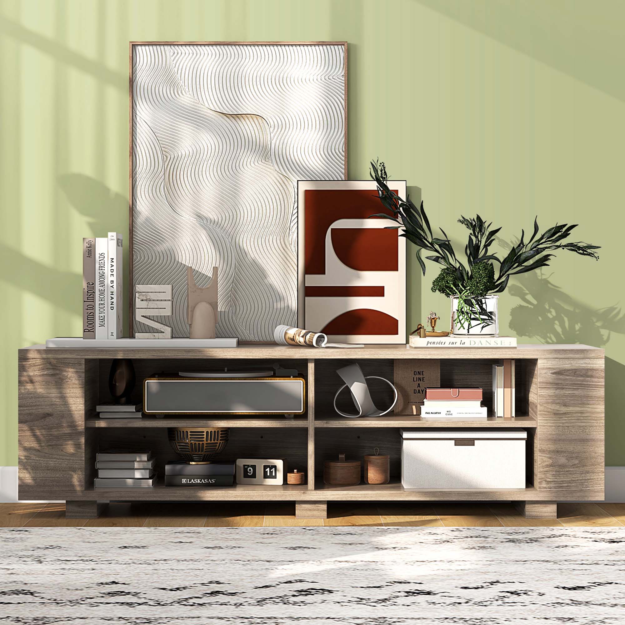 Among Friends is a book about rooms. It is made by hand and features a gay color palette. The book is available in a variety of sizes, including a large format version.