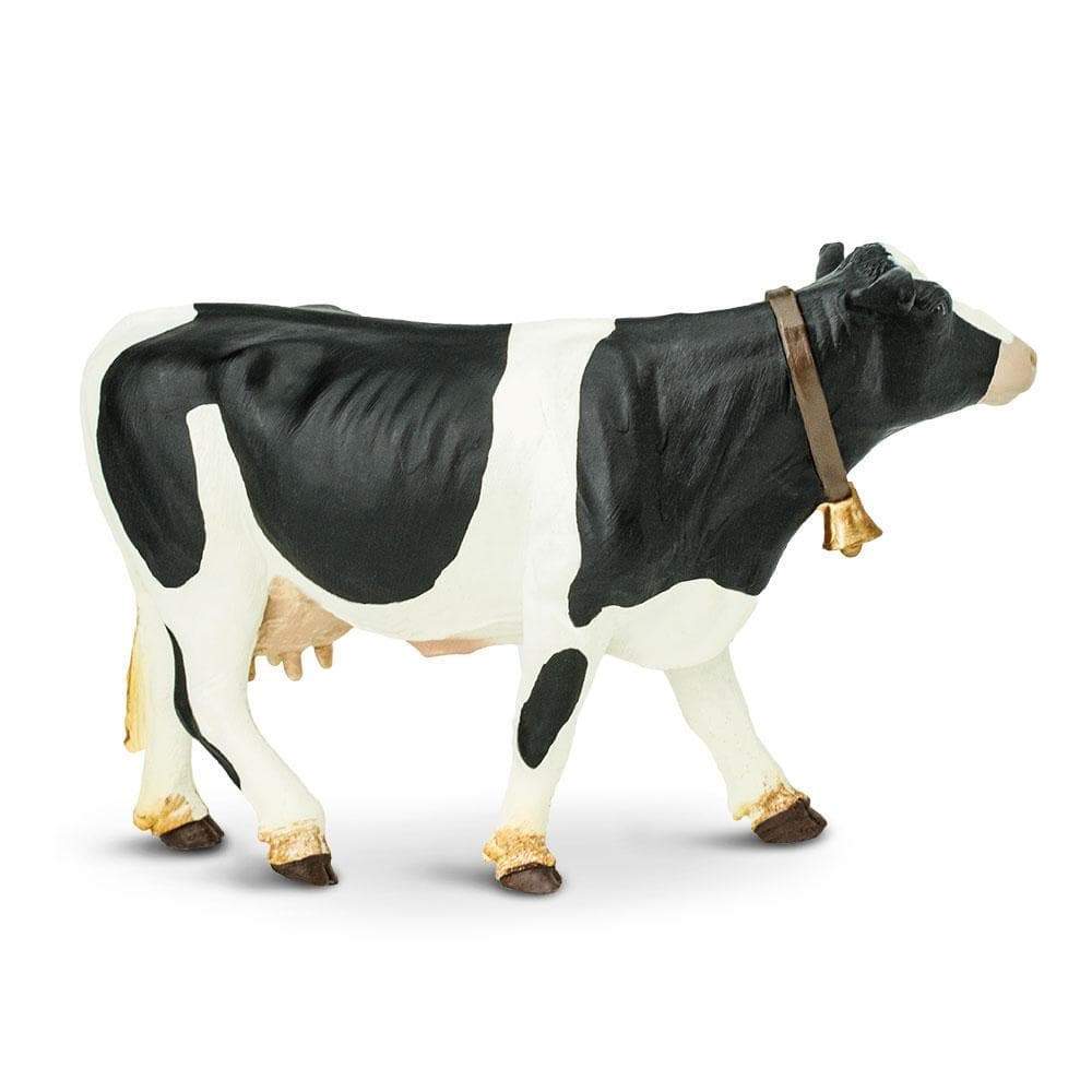 Alt View 3. Safari Ltd. - Holstein Cow Toy Figurine.