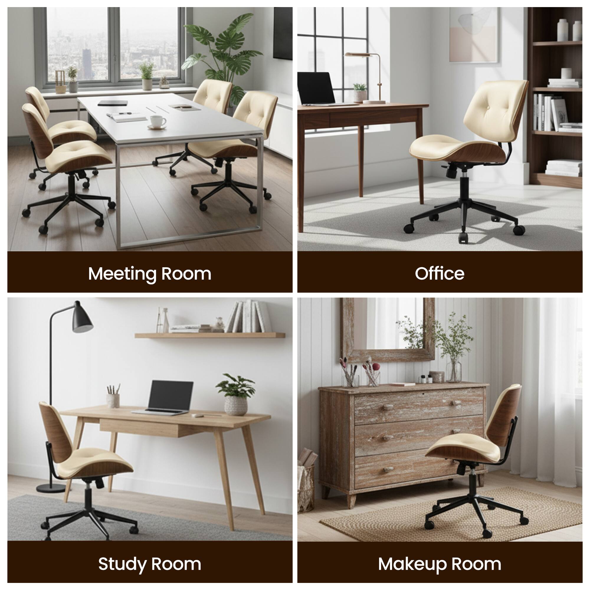 Meeting Room  
Office  
Study Room  
Makeup Room