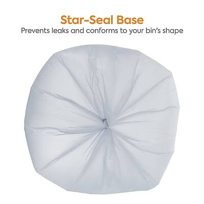 Star-Seal Base  
Prevents leaks and conforms to your bin's shape