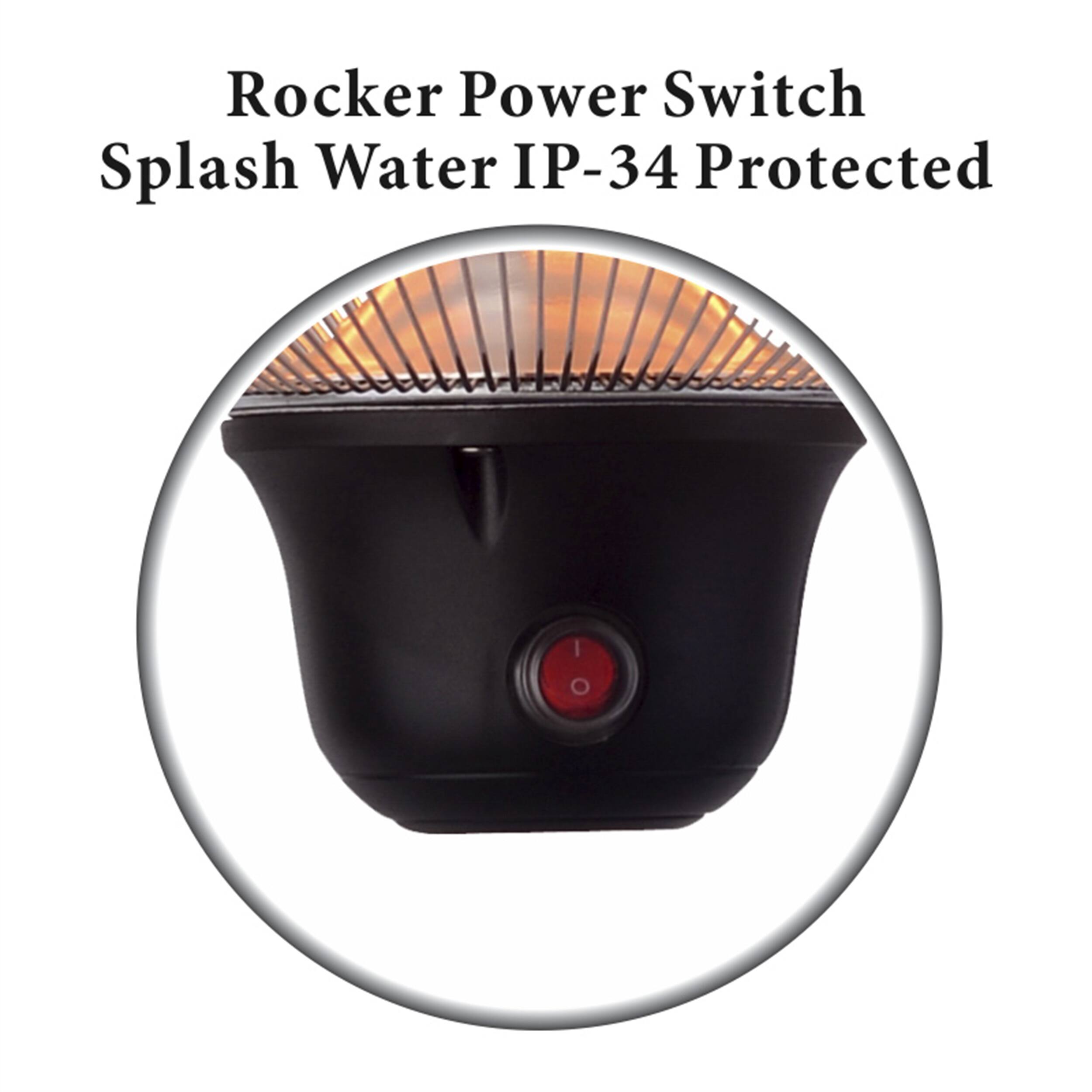 Rocker Power Switch Splash Water IP-34 Protected