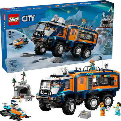 LEGO CITY CITY 8+ | 60471 Arctic Truck 1057 pcs/pzs
