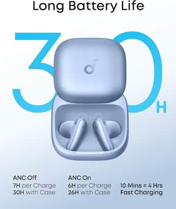 Soundcore by Anker Liberty Buds, Semi in Ear Earbuds, with Real Soundcore by Anker Liberty Buds, Semi in Ear Earbuds, with Real