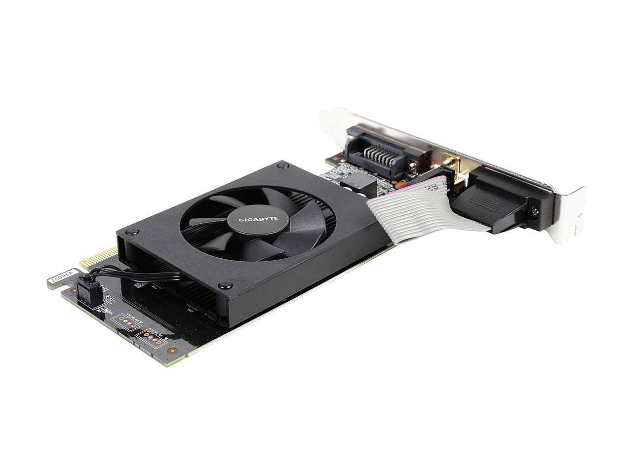 GIGABYTE GeForce GT 710 2GB DDR3 PCI Express 2.0 Low Profile