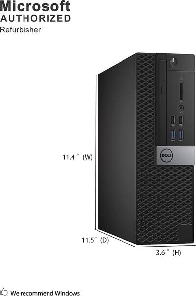 Dell Refurbished Excellent OptiPlex 7040 SFF Desktop PC, Intel Dell Refurbished Excellent OptiPlex 7040 SFF Desktop PC, Intel