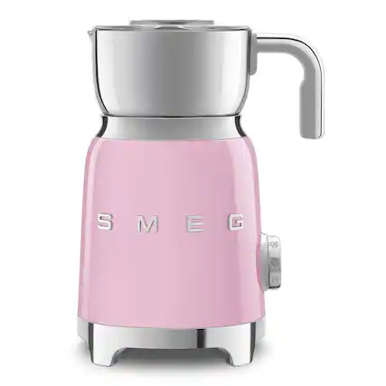 Front. SMEG - Milk Frother MFF11 - Pink.