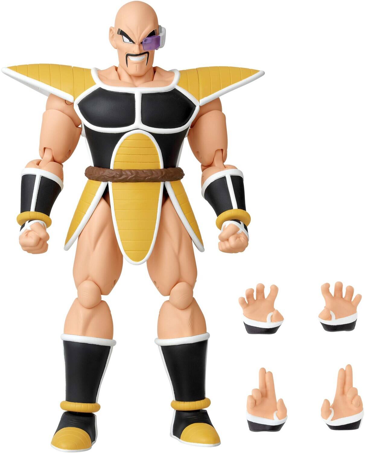 Bandai - Dragon Ball Super - Dragon Stars - Nappa Action Figure - COLLECTIBLES