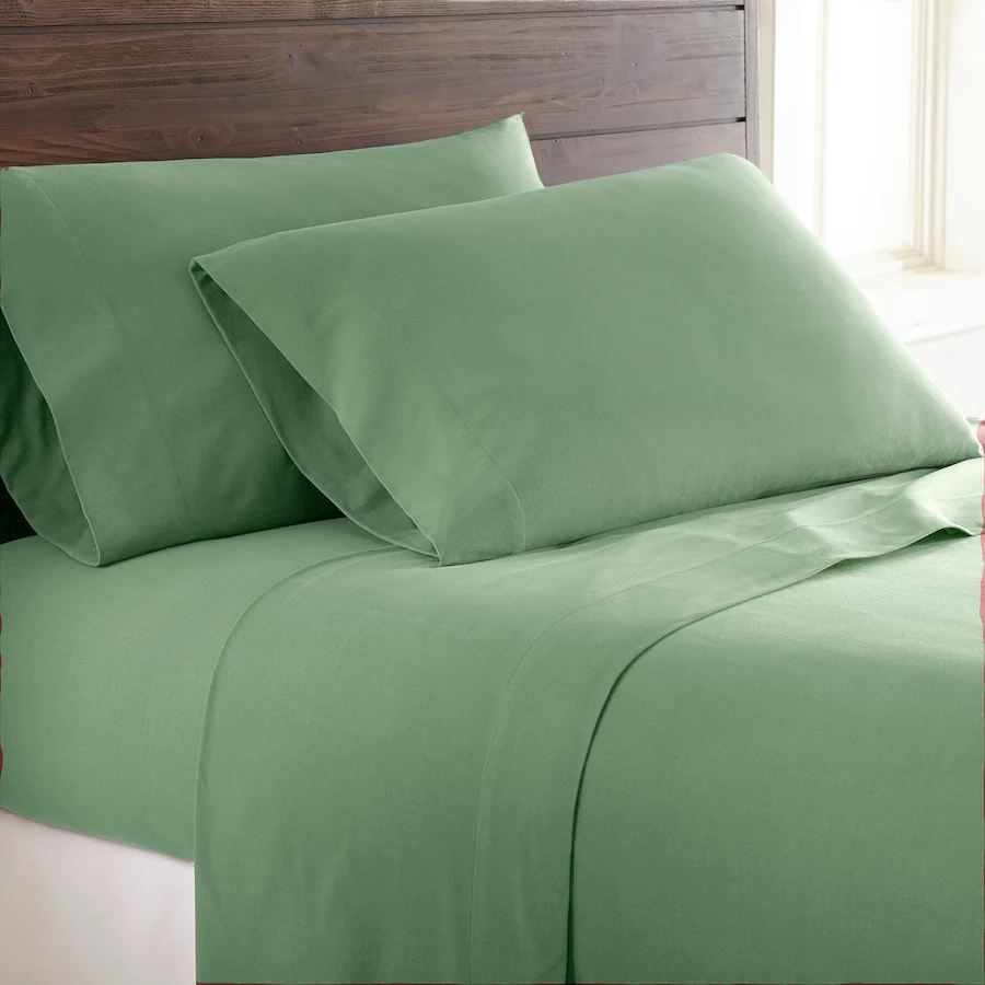 Shavel Home Products Micro Flannel Solid Color Deep Pocket Sheet Set ...
