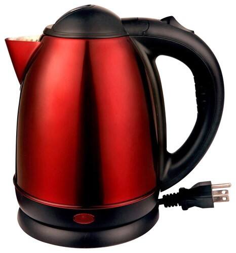 Front. Brentwood - 1.5L Electric Kettle - Red.
