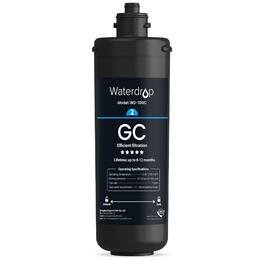 WD-10GC Under Sink Water Filter, Replacement for Waterdrop TSA & TSB & TSB CM - Black