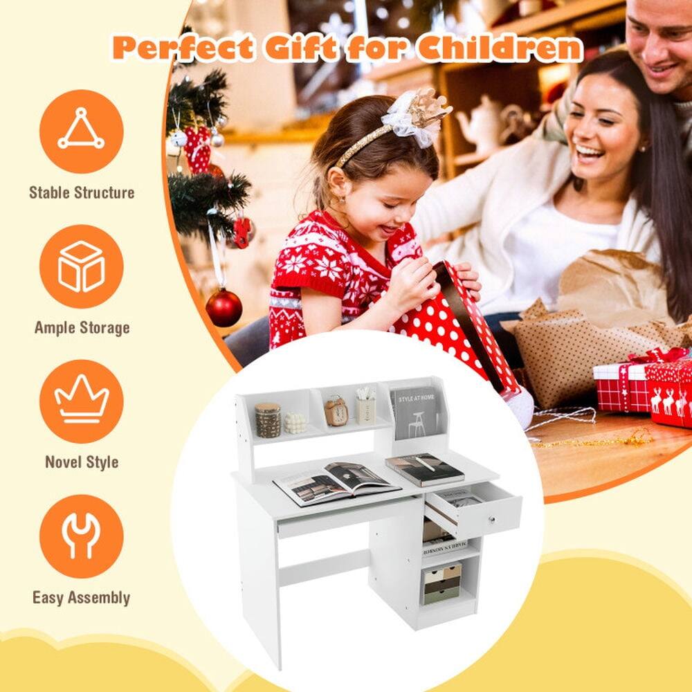 Perfect Gift for Children

- Stable Structure
- Ample Storage
- Novel Style
- Easy Assembly