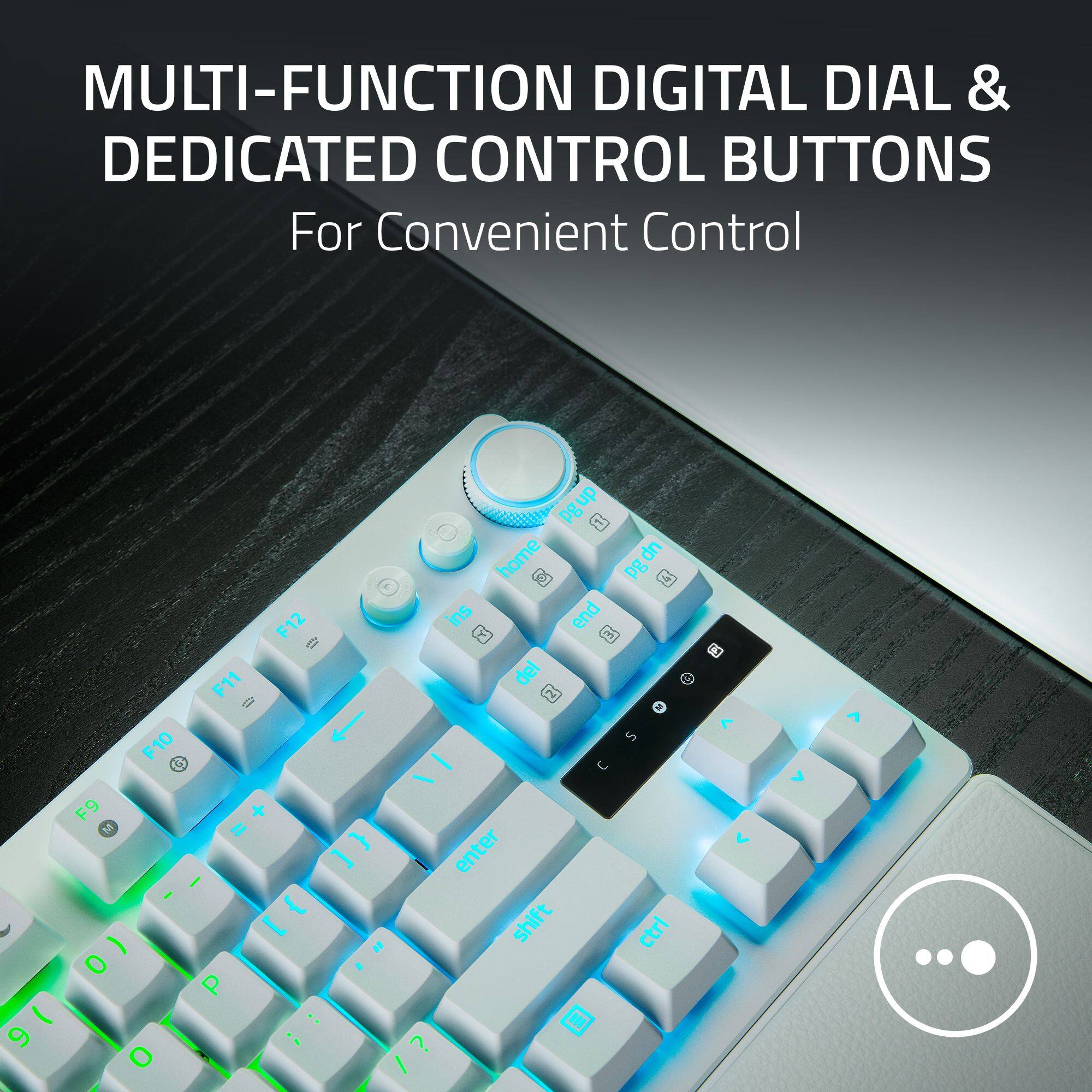 MULTI-FUNCTION DIGITAL DIAL & DEDICATED CONTROL BUTTONS  
For Convenient Control