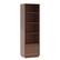 Front Zoom. Linon Home Décor - Millett 1-Drawer Mid-Century Bookcase - Walnut.