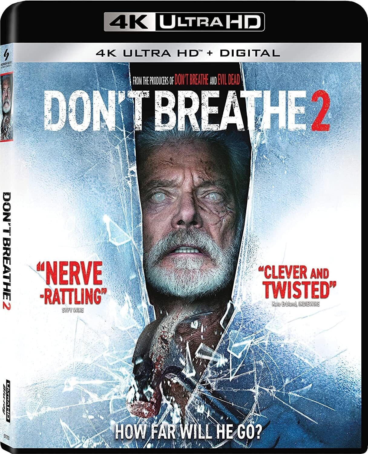 Front. Don't Breathe 2   - 4K Blu-Ray.