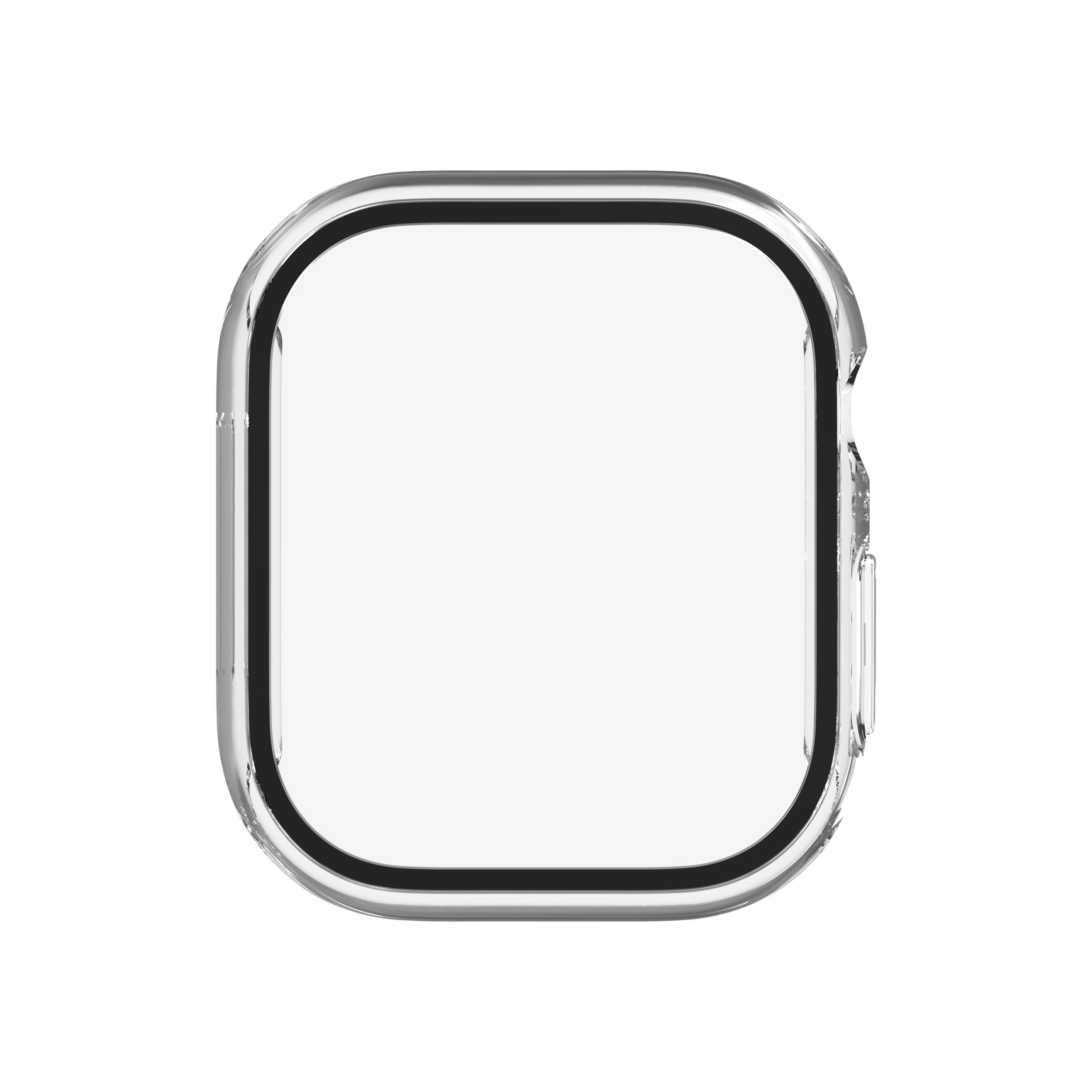 Alt View 17. ZAGG - InvisibleShield Glass Elite 360 Integrated Bumper + Screen Protection for Apple Watch Series 11/10 Large - Clear.