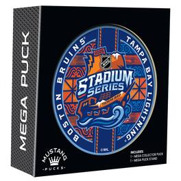 Mustang Drinkware - vs. Tampa Bay Lightning 2026 NHL Stadium Series Mega Puck - Multicolor