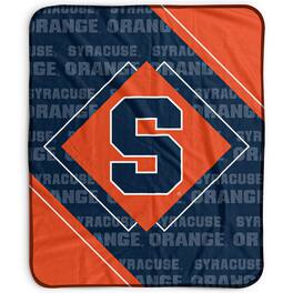 Pegasus - Syracuse Orange 50" x 60" Diamond Logo Fleece Blanket - Multicolor