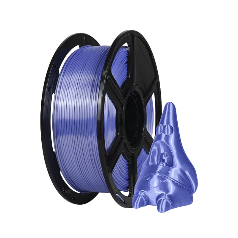 Flashforge - PLA Silk 3D Printer Filament-1.75mm-1kg (2.2 lbs) Spool - Violet