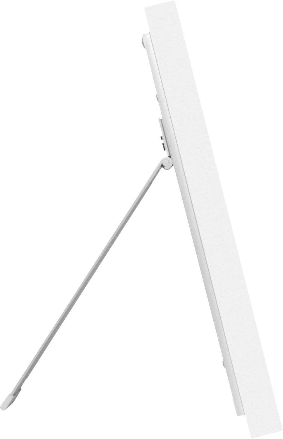 Alt View 7. Aluratek - 15.6" Calendar and Digital Photo Frame with WiFi, Touchscreen IPS LCD Display, No Subscription Fee and 32GB - white.