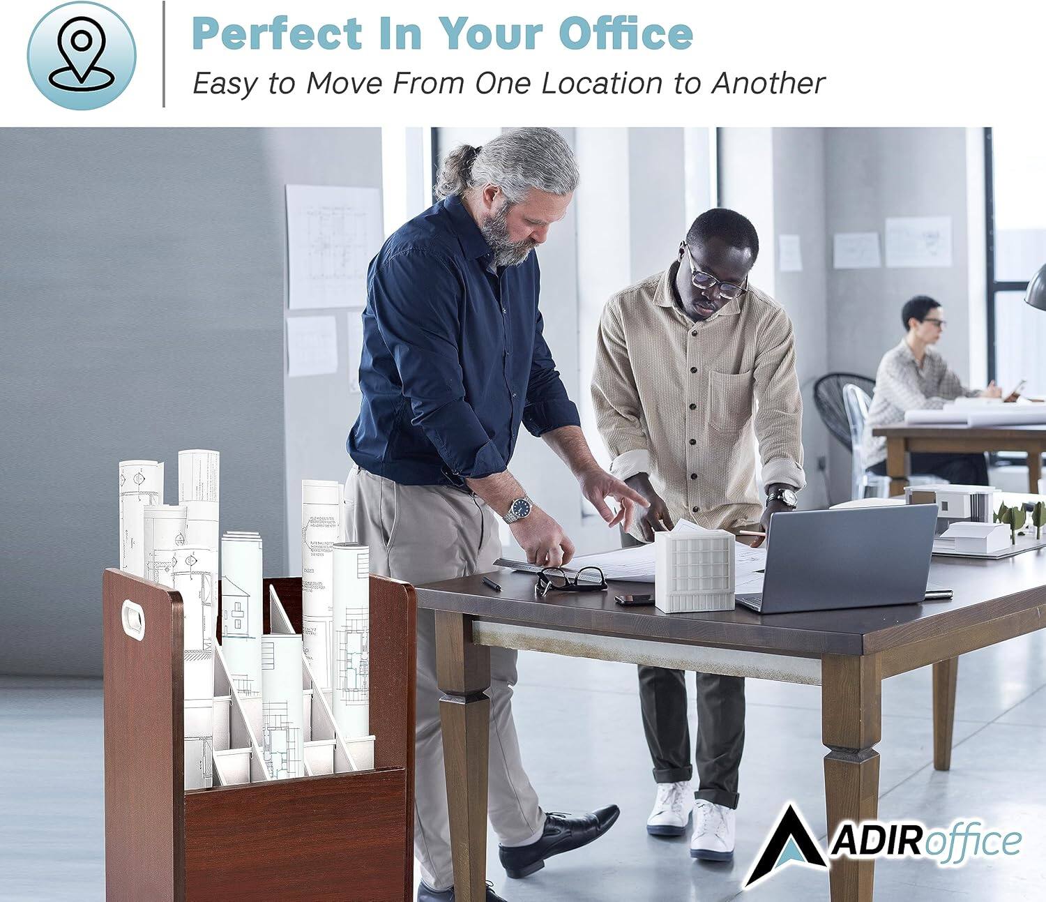 Perfect In Your Office
Easy to Move From One Location to Another
ADIRoffice