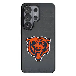 Keyscaper - NFL - Chicago Bears Linen Galaxy Magnetic Bump Case - S25 Ultra - Black