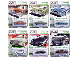 Autoworld - Auto World Premium 2026 Release 1 Set A of 6 pieces 1/64 Diecast Model Cars by Auto World